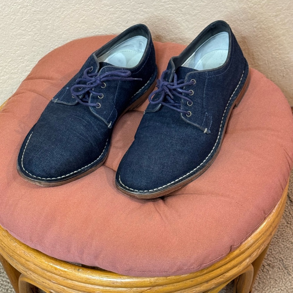 Cole Haan Men's Dark Blue Oxfords